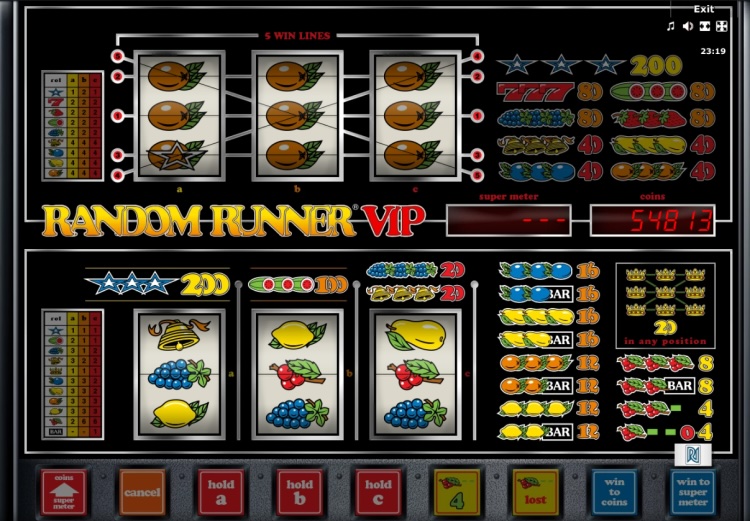   Random Runner 20  Greentube  Vox casino